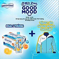 Thùng 24 Chai Nước Uống Chứa Chiết Xuất Cam Thật Good Mood (455ml X24 Chai)