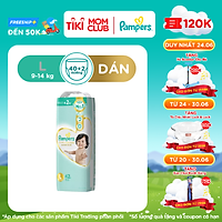Tã/ Bỉm Dán PAMPERS Nội Địa Nhật Bản Size NB(70 miếng, dưới 5kg)/ S(64 miếng, 4-8kg)/ M(52 miếng, 6-11kg)/ L(42 miếng, 9-14kg), Cao Cấp Thượng Hạng