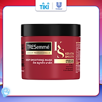 Kem Ủ Tóc TRESemmmé Keratin Smooth Cho Tóc Khô Xơ Rối Với Dầu Dưỡng Tóc Argan & Keratin Vào Nếp Suôn Mượt 180ml