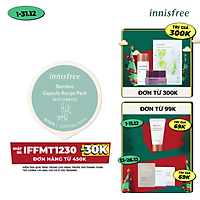Mặt Nạ Ngủ Dạng Hủ Từ Tre Innisfree Capsule Recipe Pack Bamboo (10ml) - 131170955