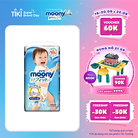 Tã Quần Cao Cấp Moony Nhật Bản Bé Trai L44 (44 Miếng)