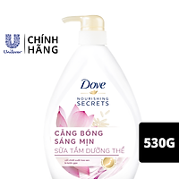 Sữa Tắm Dove Căng Bóng Sáng Mịn 530G