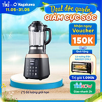 Máy làm sữa hạt đa năng Nagakawa NAG0815 (1,75L) – Công suất 1000W - Hàng chính hãng