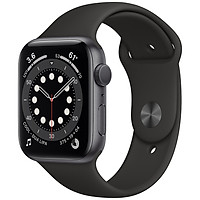 Đồng Hồ Thông Minh Apple Watch Series 6 GPS Only Aluminum Case With Sport Band (Viền Nhôm & Dây Cao Su) - Hàng Chính Hãng VN/A
