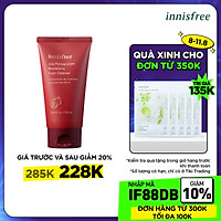 Sữa Rửa Mặt Ngăn Ngừa Lão Hóa Da Innisfree Jeju Pomegranate Revitalizing Foam Cleanser (150ml)