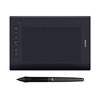 Bảng vẽ cảm ứng Huion H610 Pro V2 10x6.25 Inch với 8 nút điều chỉnh tiện dụng và 16 phím mềm
