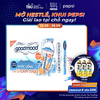 Thùng 24 Chai Nước Uống Chứa Chiết Xuất Cam Thật Good Mood (455ml X24 Chai)