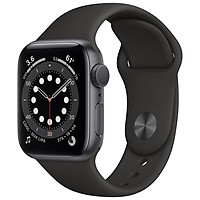 Đồng Hồ Thông Minh Apple Watch Series 6 GPS Only Aluminum Case With Sport Band (Viền Nhôm & Dây Cao Su) - Hàng Chính Hãng VN/A