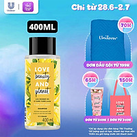 Dầu Gội Love Beauty & Planet Hope - Repair Phục Hồi Ngăn Chẻ Ngọn 100% Dầu Dừa Organic & Hương Hoa Ngọc Lan Tây 400ml