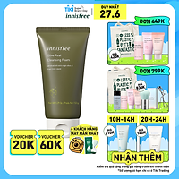 Sữa Rửa Mặt Dưỡng Ẩm Từ Olive Innisfree Olive Real Cleansing Foam 150g