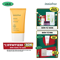 Kem chống nắng lâu trôi làm sáng da innisfree Intensive Triple Care Sunscreen SPF50+ PA++++ 50ml - 131172646