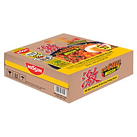Thùng 30 gói Mì Cay Nissin Mì Xào Hương Vị Gà Cay Trứng Muối