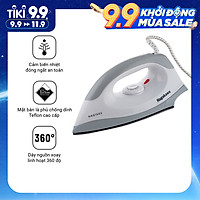 Bàn Ủi Khô Nagakawa NAG1502 - Màu Ghi - Hàng Chính Hãng