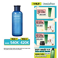 Nước Cân Bằng Chống Lão Hóa Từ Nước Biển Dung Nham Jeju Innisfree Jeju Lava Seawater Skin 200ml