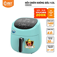 Nồi Chiên Không Dầu Điện Tử Comet CM6838 4L - Hàng Chính Hãng