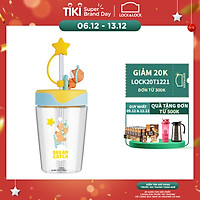 Ly nhựa LocknLock Dream Catcher ABF779 520ml có nắp đậy ống hút