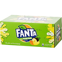 Thùng 24 Lon Nước Giải Khát Có Gas Fanta Soda Kem 320ml x 24