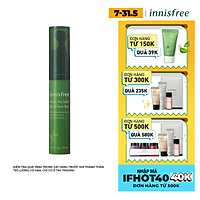 Tinh chất dưỡng mắt & mặt dạng đầu lăn massage từ trà xanh và dầu hạt trà xanh tươi Innisfree Green Tea Seed Eye & Face Ball 10ml - NEW
