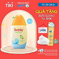 Sữa Chống Nắng Cho Bé Và Da Nhạy Cảm Sunplay Baby Mild SPF 35, PA++ (30g)