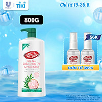 Sữa Tắm Lifebuoy Detox Và Sạch Sâu Khỏi Bụi Mịn Pm2.5 Và Vi Khuẩn Tràm Trà Muối Hồng 100% Từ Thiên Nhiên 800G