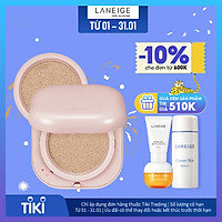 Phấn Nước Trang Điểm Dưỡng Ẩm Thế Hệ Mới Cho Lớp Nền Bóng Khỏe Laneige Neo Cushion Glow 15G + Kèm Lõi Thay Thế
