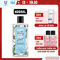 Sữa Tắm Love Beauty And Planet Chăm Da Mềm Mịn Với 100% Dừa Tươi Organic 400ml