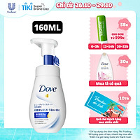 Sữa Rửa Mặt Dạng Bọt 160ml Dove Tinh Chất – Serum Cấp Ẩm & Cho Da Mềm Mượt