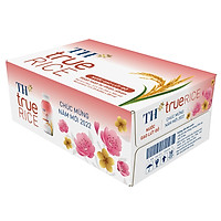 Thùng 24 Chai Nước Gạo Lứt Đỏ TH True RICE (300ml/ Chai)