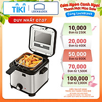 Nồi Chiên Ngập Dầu Lock&Lock EJF716SLV (1.5 Lít) - Hàng chính hãng