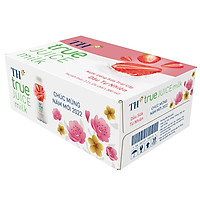 Thùng 24 chai Nước uống sữa trái cây TH True Juice Milk Dâu tự nhiên