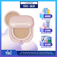 Phấn Nước Trang Điểm Dưỡng Ẩm Thế Hệ Mới Cho Lớp Nền Bóng Khỏe Laneige Neo Cushion Glow 15G + Kèm Lõi Thay Thế