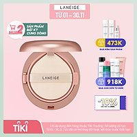 Kem phấn nền 2 lần che phủ Laneige Layering Cover Cushion & Concealing Base (16.5g)