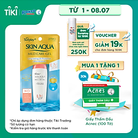 Gel Chống Nắng Cho Da Nhạy Cảm Sunplay Skin Aqua Mild Care Gel SPF50+ PA+++ (25g)