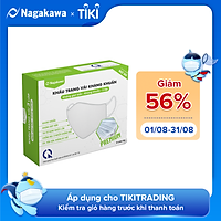 Khẩu Trang Vải Kháng Khuẩn 3 Lớp Nagakawa - Premium - Công Nghệ Nhật Bản KTV3LKKNHH - Hộp 10 Chiếc