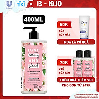 Sữa Dưỡng Thể Love Beauty And Planet Làm Sáng Da Delicious Glow Với 100% Tinh Dầu Hoa Hồng Bulgaria 400ml