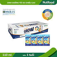 Thùng 48 hộp Sữa Bột Pha Sẵn NUVI GROW 110ml