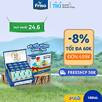 Combo 3 lốc RTD 180ml tặng bộ xếp hình sáng tạo