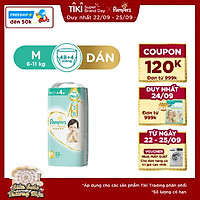 Tã Dán Pampers Nội Địa Thượng Hạng Nhật Bản NB70/S64/M52/L42 - M52
