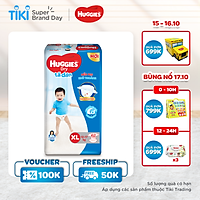 Tã Dán Huggies Dry Gói Cực Đại XL62 (62 Miếng) - Bao Bì Mới