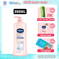 Sữa Dưỡng Thể 350Ml Vaseline Dưỡng Ẩm Sáng Da Instant Radiance Vi Chất Phản Quang Giúp Da Sáng Tức Thì Gấp 4 Lần