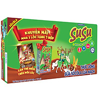 Thùng 48 Hộp Sữa Sôcôla Lúa Mạch Vinamilk Susu 110ml