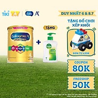 Bộ 1 lon sữa bột Enfagrow A+ Neuropro 4 Vị Không Đổi cho trẻ từ 2 – 6 tuổi – 1.7kg (Bao bì mới) – Tặng 1 chai nước rửa tay diệt khuẩn Dettol 250g