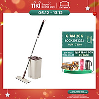 Bộ Cây Lau Nhà Lock&Lock Squeeze Flat Mop ETM471