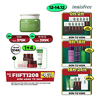 Kem dưỡng ẩm từ trà xanh đảo Jeju Innisfree Green Tea Balancing Cream EX 50ml - NEW
