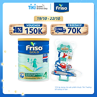 Sữa Bột Friso Gold 4 1400g Dành Cho Trẻ Từ 2 - 6 Tuổi + Tặng Bộ Đồ Chơi Bác Sĩ (Màu Ngẫu Nhiên)