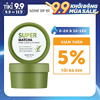 Mặt Nạ Đất Sét Some By Mi Super Matcha Pore Clean Clay Mask 100g