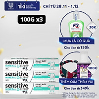 Combo 3 Kem Đánh Răng Sensitive Expert By P/S Original Chăm Sóc Chuyên Sâu 100g