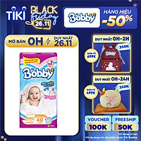 Miếng Lót Sơ Sinh Bobby Fresh Newborn 2 - 40 (40 Miếng)