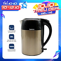 Bình Đun Siêu Tốc 2 Lớp Nagakawa NAG0315 (1.8 Lít) - Hàng Chính Hãng