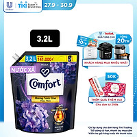 Nước Xả Vải Comfort Giữ Màu & Bền Vải Một Lần Xả Hương Bella túi 3.2L